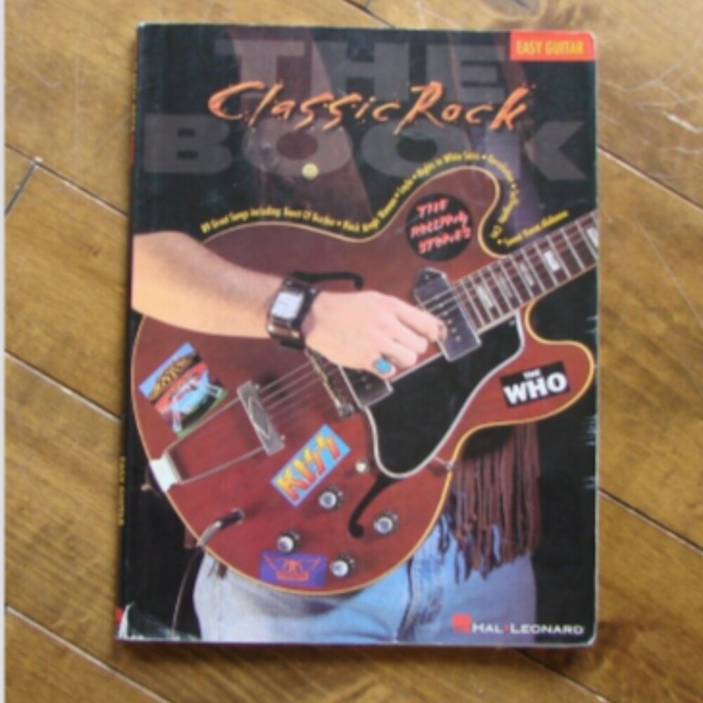 Classic Rock Easy Guitar Sheet Music Book Hal Leonard 89 Songs Rock and Roll